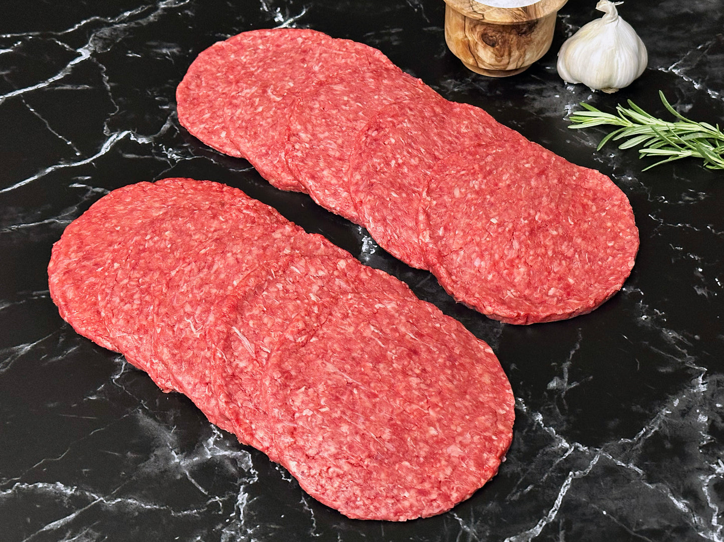 Halal Ground Beef Patties, Grass-fed